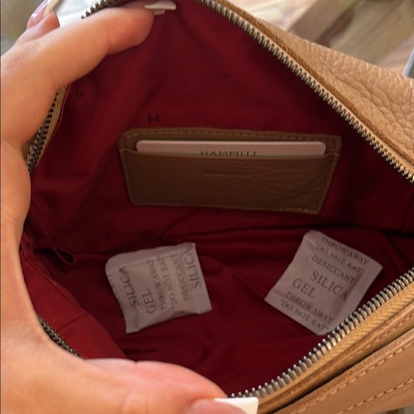 Hammitt Brown Belt Bag with Silver Hardware - Picture 2 of 6